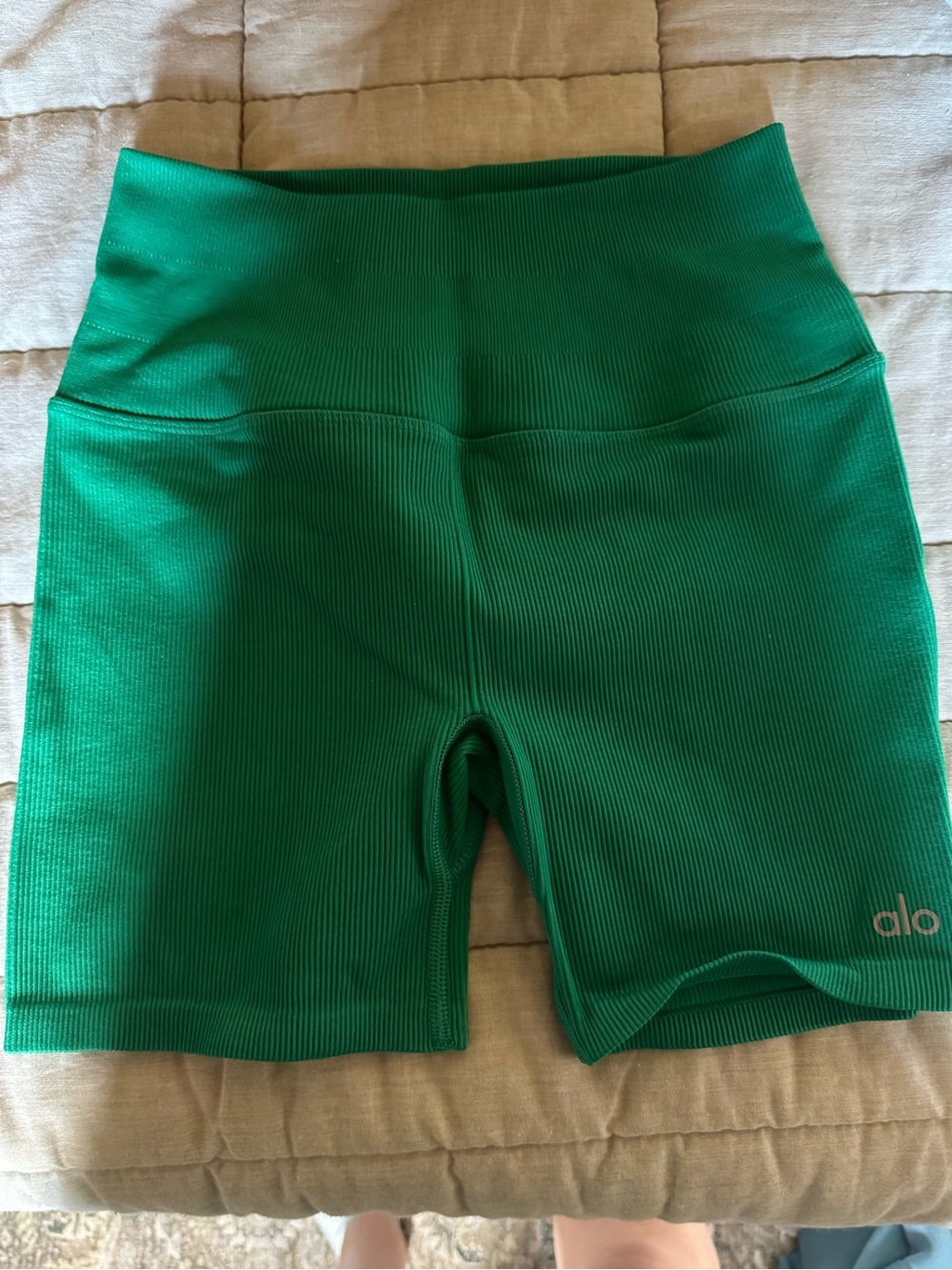 ALO 5" Seamless Ribbed Favorite Short